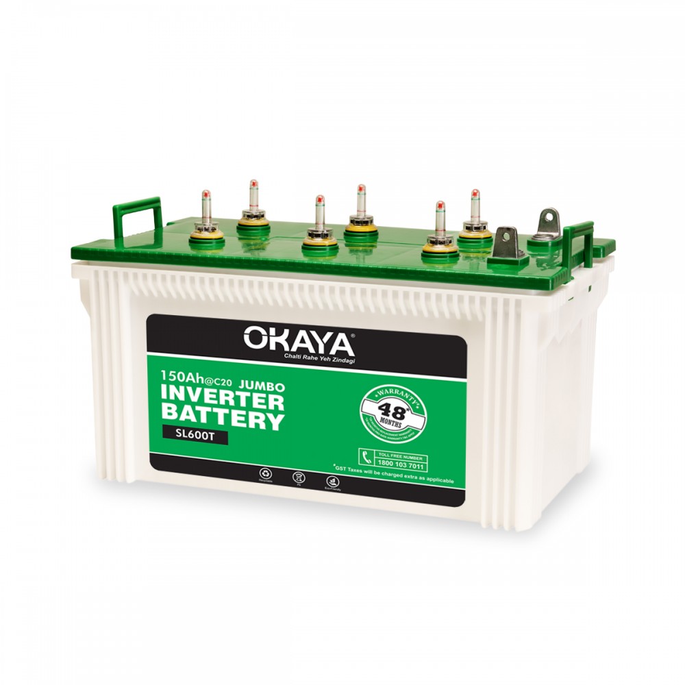 Okaya SL 600T 150Ah Battery Price, Buy Okaya SL 600T  